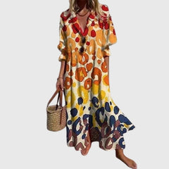 Zariah | Elegant Bohemian Dress - Rossis Family Boutique Miami