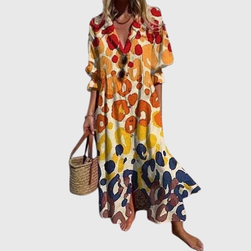 Zariah | Elegant Bohemian Dress - Rossis Family Boutique Miami