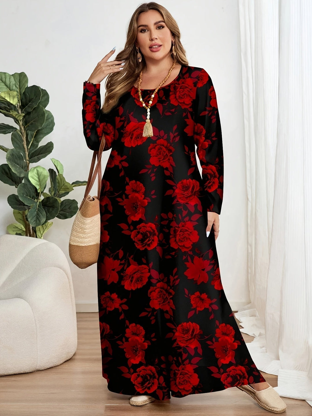 GRACE | FLORAL MAXI DRESS - Rossis Family Boutique Miami