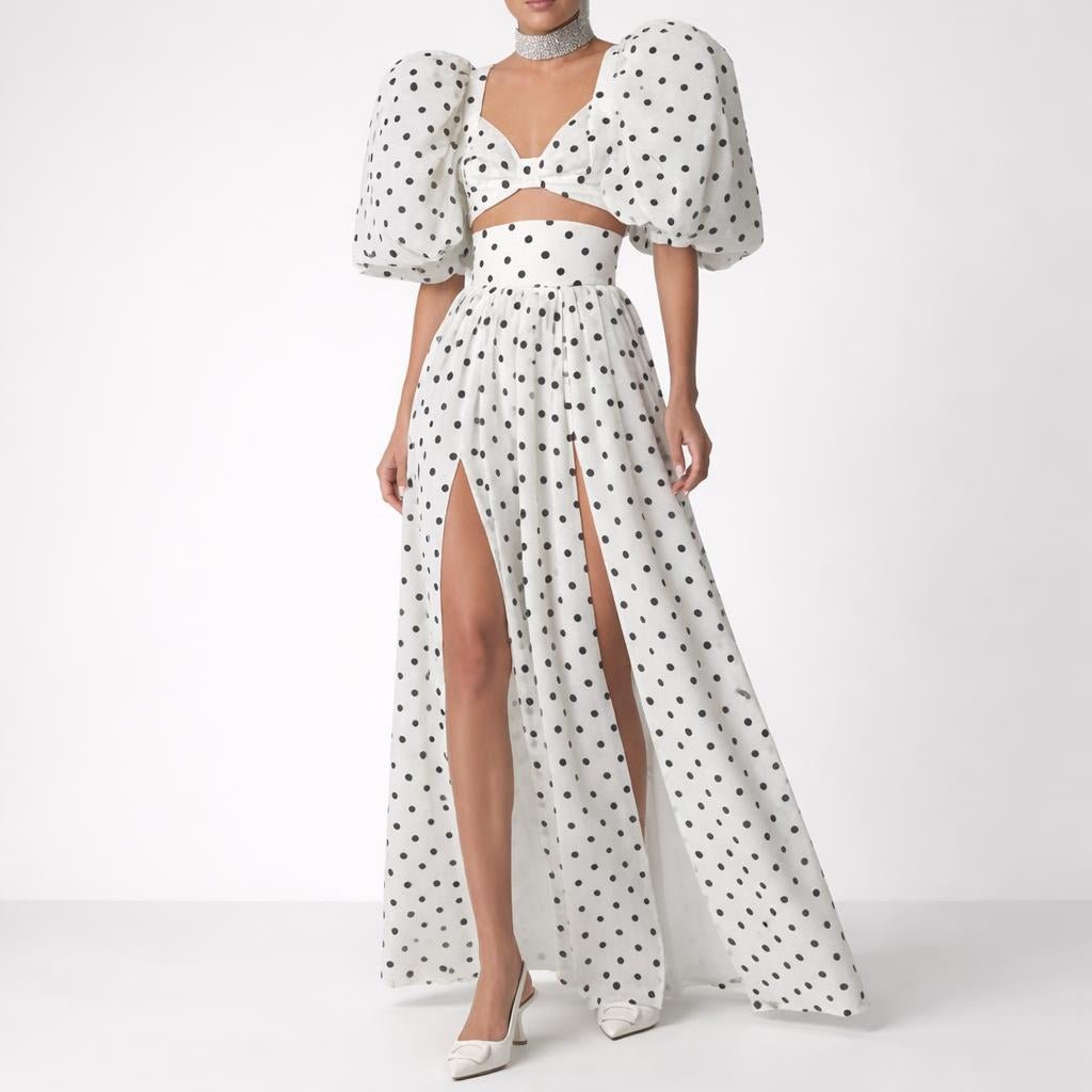 Split Skirt Top Sets Women's - Luxe Atire