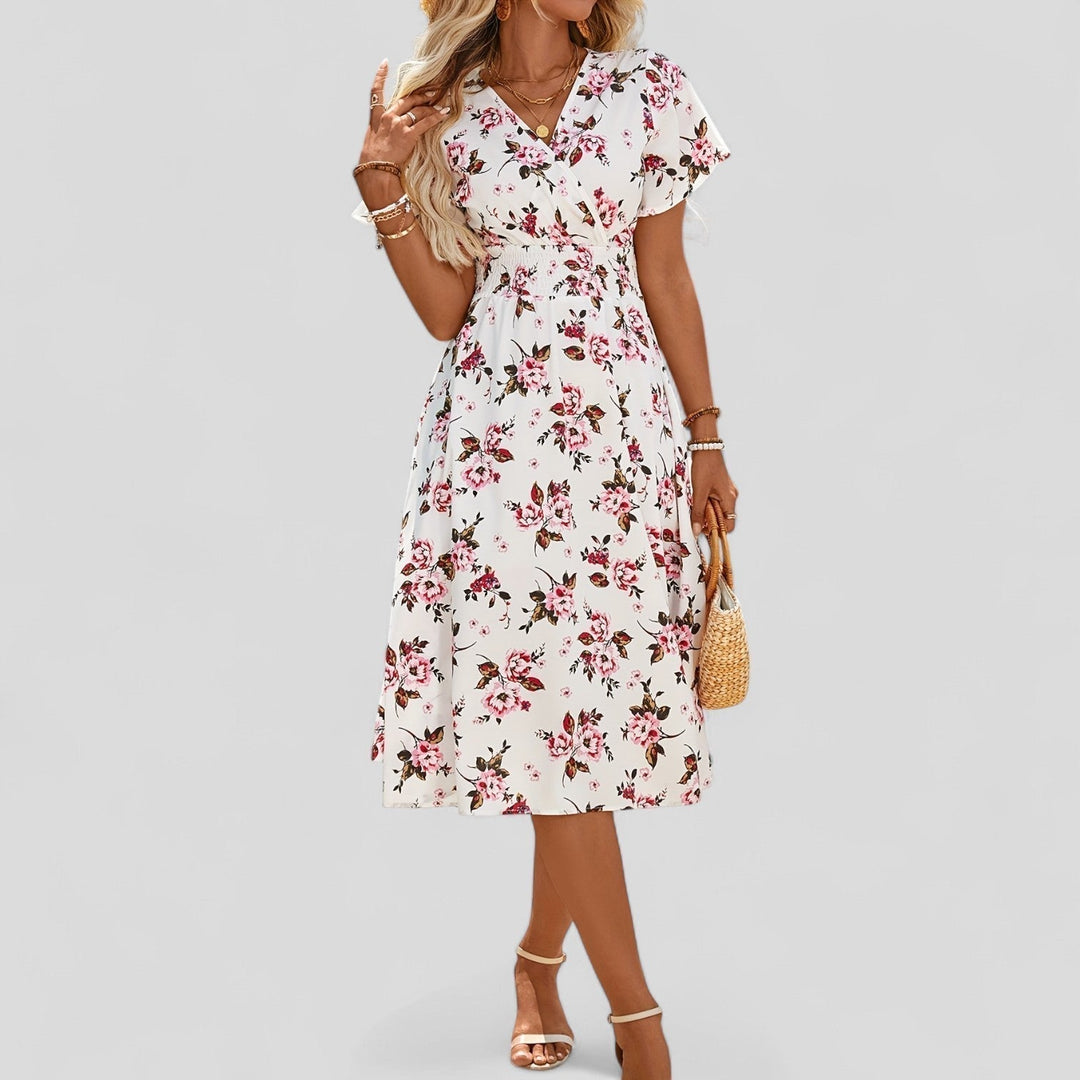 Gretalise | Comfortable Summer Midi Dress - Rossis Family Boutique Miami