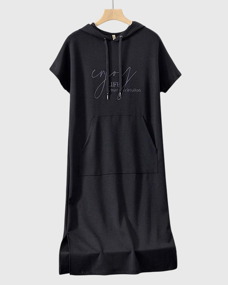 Marlowe™ | Casual Hoodie Dress - Rossis Family Boutique Miami