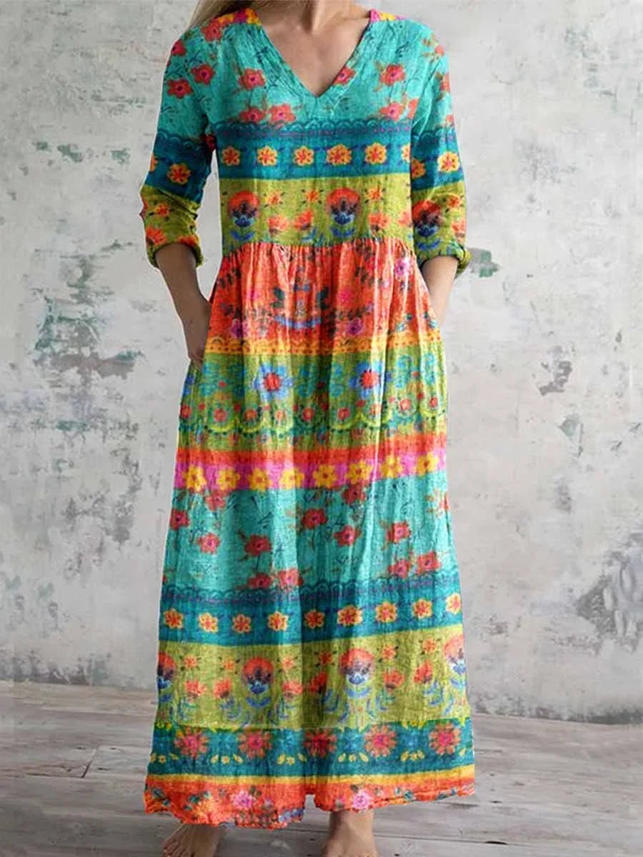 Ina | Art Dress - Rossis Family Boutique Miami