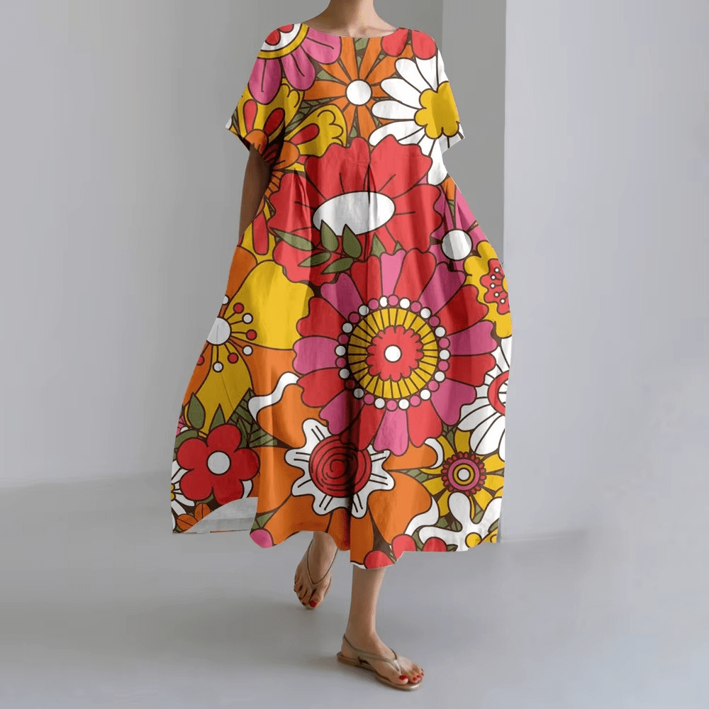 Ina | Art Dress - Rossis Family Boutique Miami