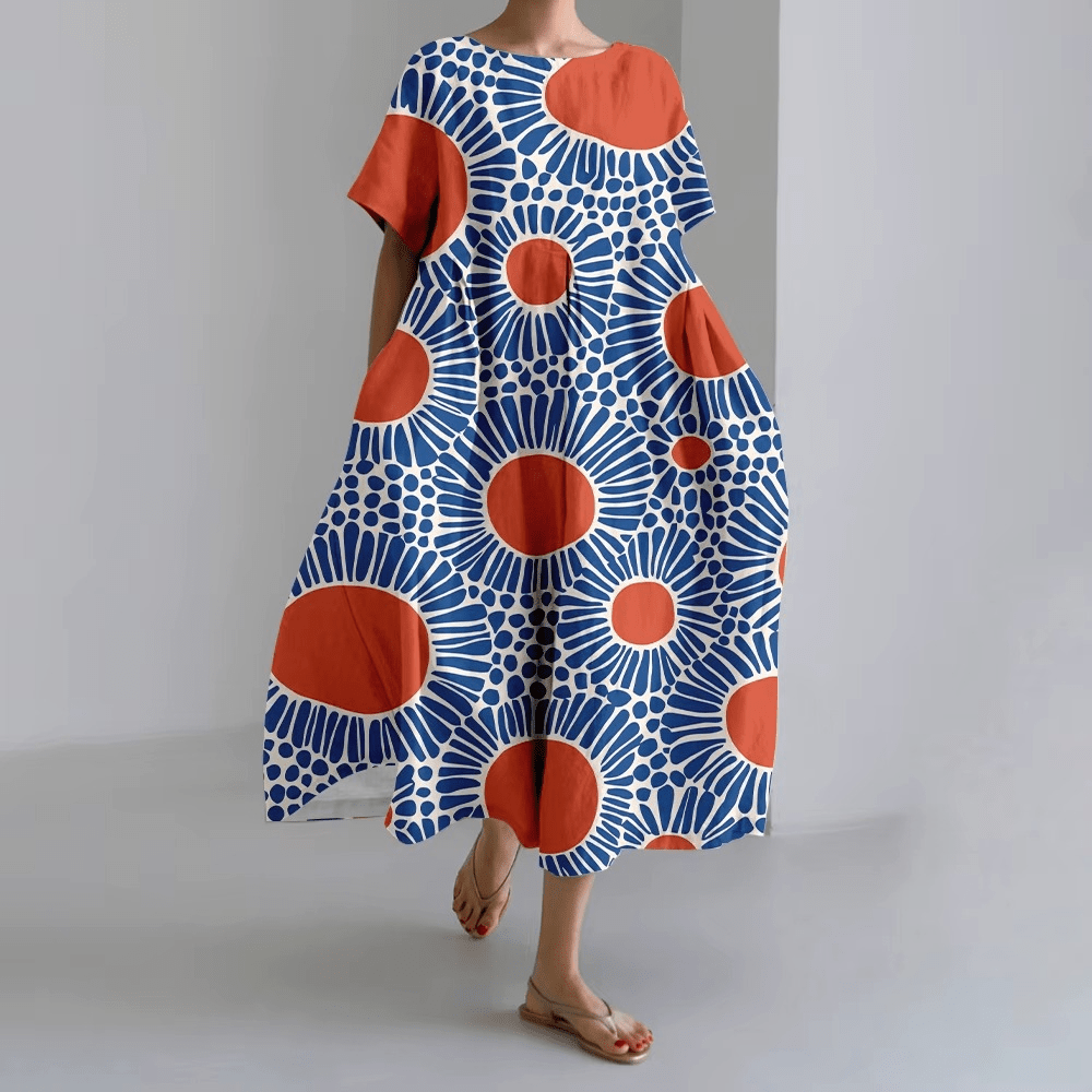 Iza | Art Dress - Rossis Family Boutique Miami