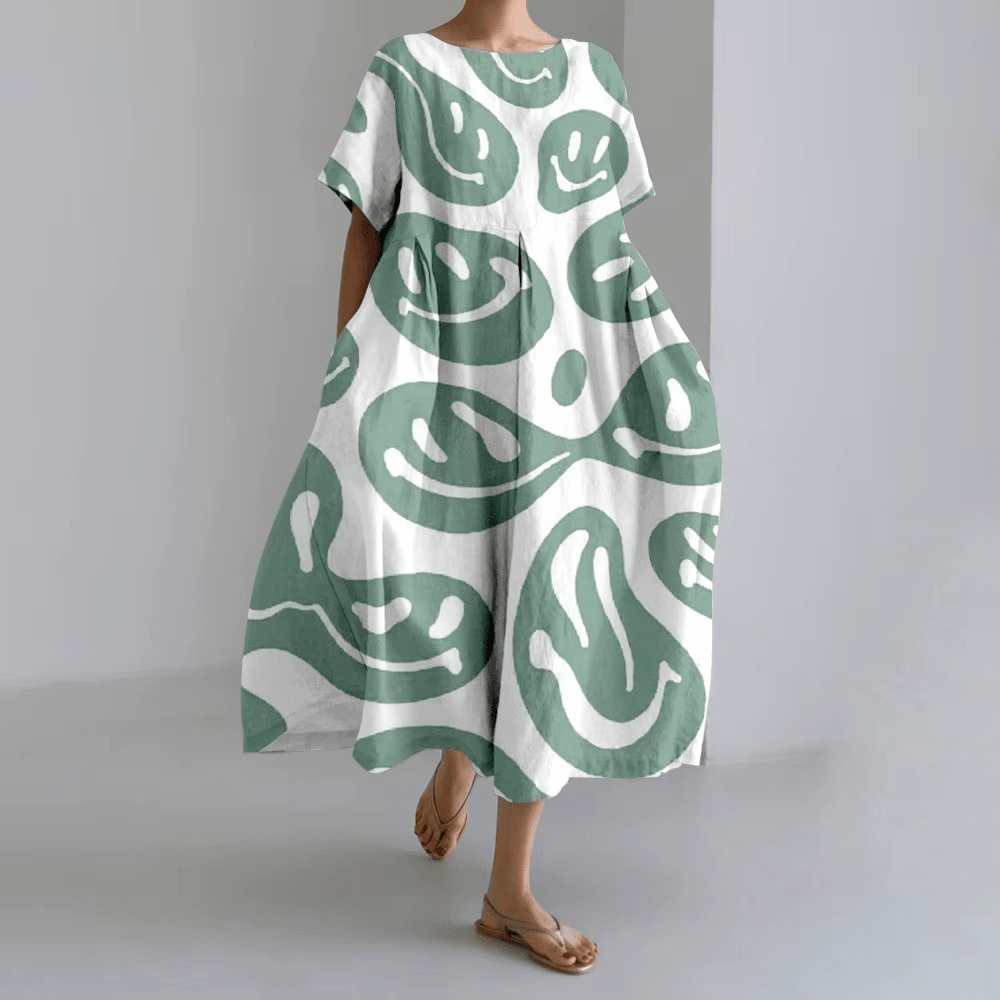 Lieve | Art Dress - Rossis Family Boutique Miami