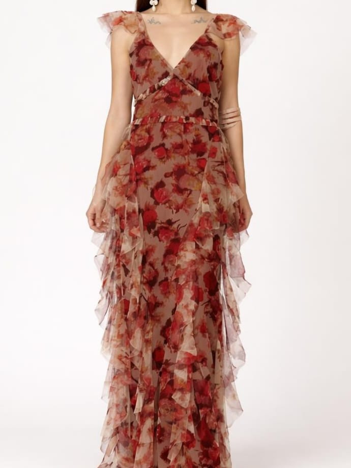 Summer Flower Women's Dress - Luxe Atire