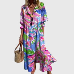 Zariah | Elegant Bohemian Dress - Rossis Family Boutique Miami