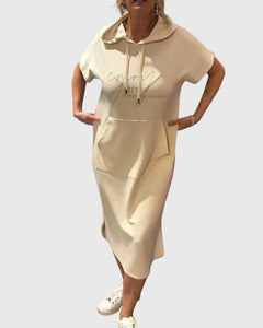 Marlowe™ | Casual Hoodie Dress - Rossis Family Boutique Miami