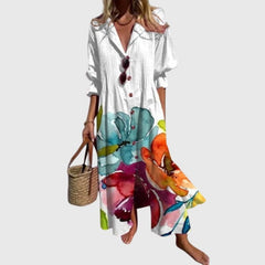 Zariah | Elegant Bohemian Dress - Rossis Family Boutique Miami