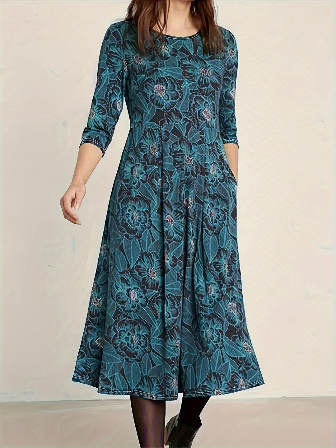 AMELIA | FLORAL DRESS - Rossis Family Boutique Miami