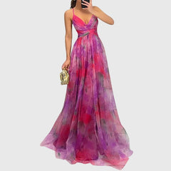 Giselle™ | Floral Maxi Dress - Rossis Family Boutique Miami