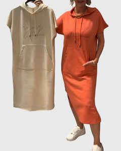 Marlowe™ | Casual Hoodie Dress - Rossis Family Boutique Miami