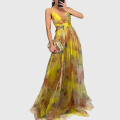 Giselle™ | Floral Maxi Dress - Rossis Family Boutique Miami